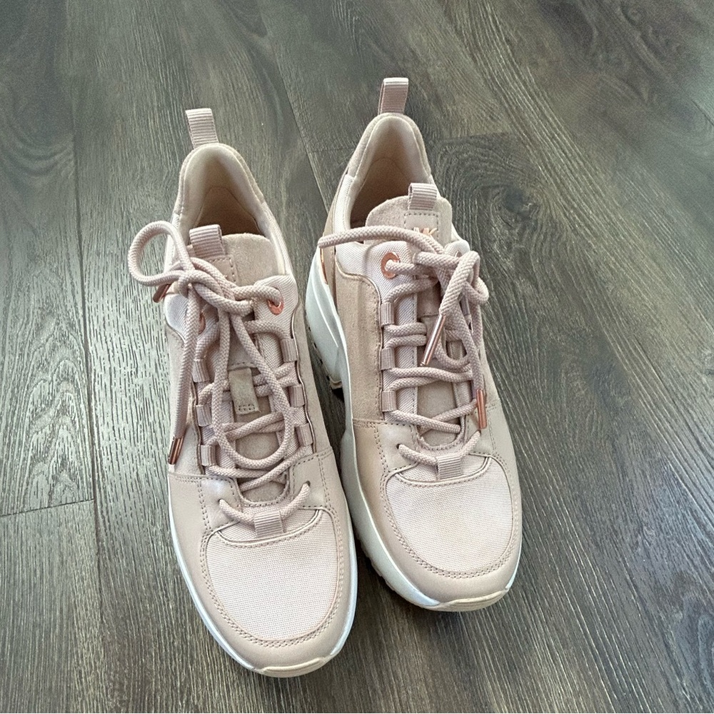 MICHAEL Michael Kors Leather & Canvas Cosmo Trainer